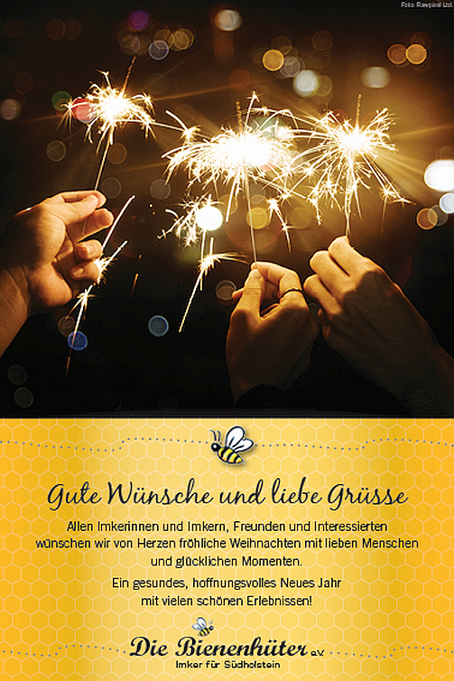 Weihnachtsgrüße an alle Imker
